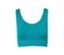 Seamless-Sport-Bustier, türkis - Türkis