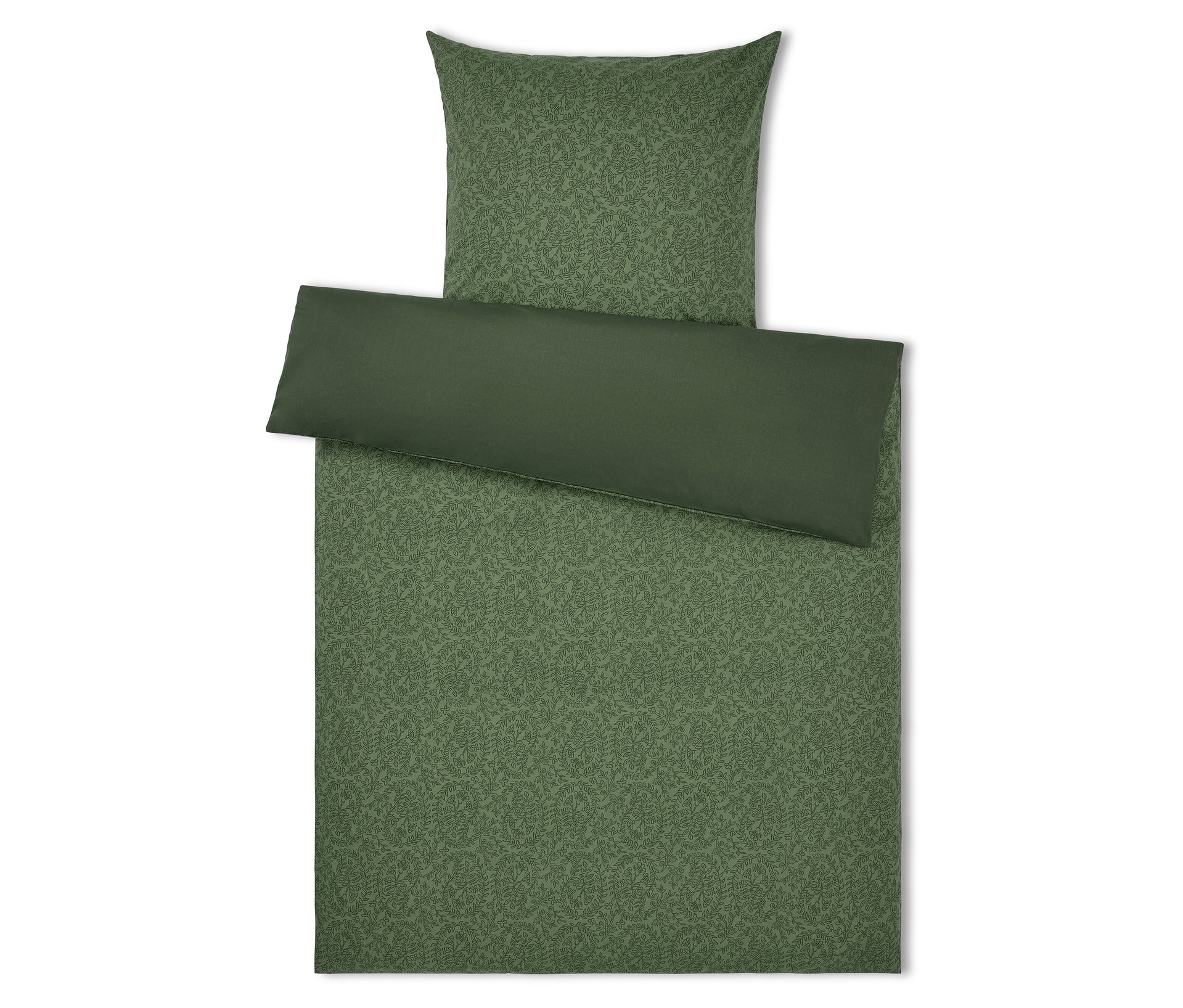 Polycotton-Bettwäsche - hellgrün - hellgrün