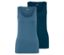 Zwei Tops, mittelblau und petrol.