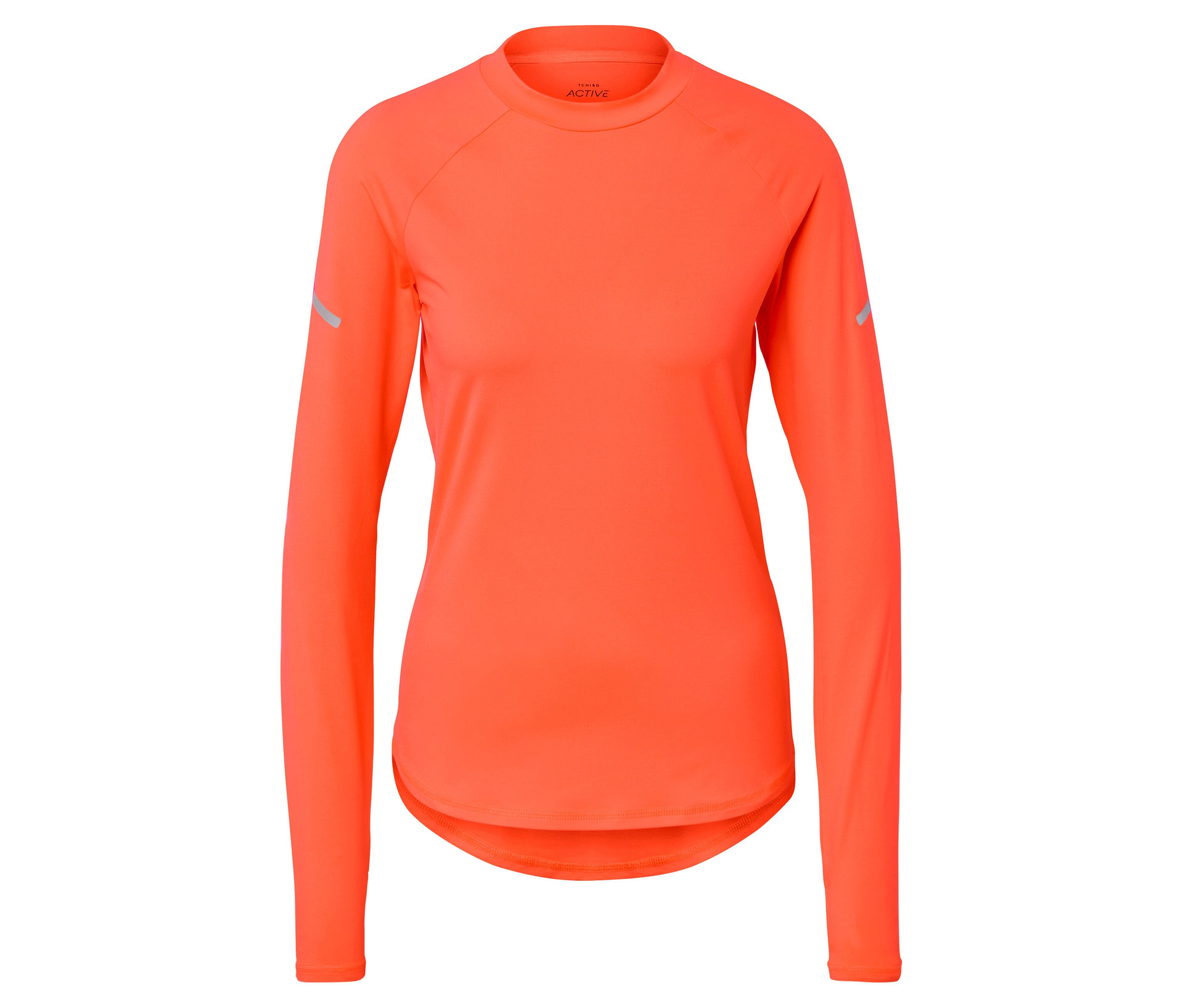 Langarm-Funktionsshirt - Damen - Gr. S - orange - orange