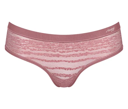sloggi FREE Evolve Hipster Lace in Date Night Pink.