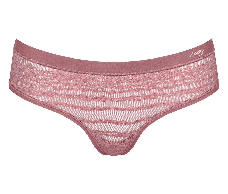 sloggi FREE Evolve Hipster Lace in Date Night Pink.