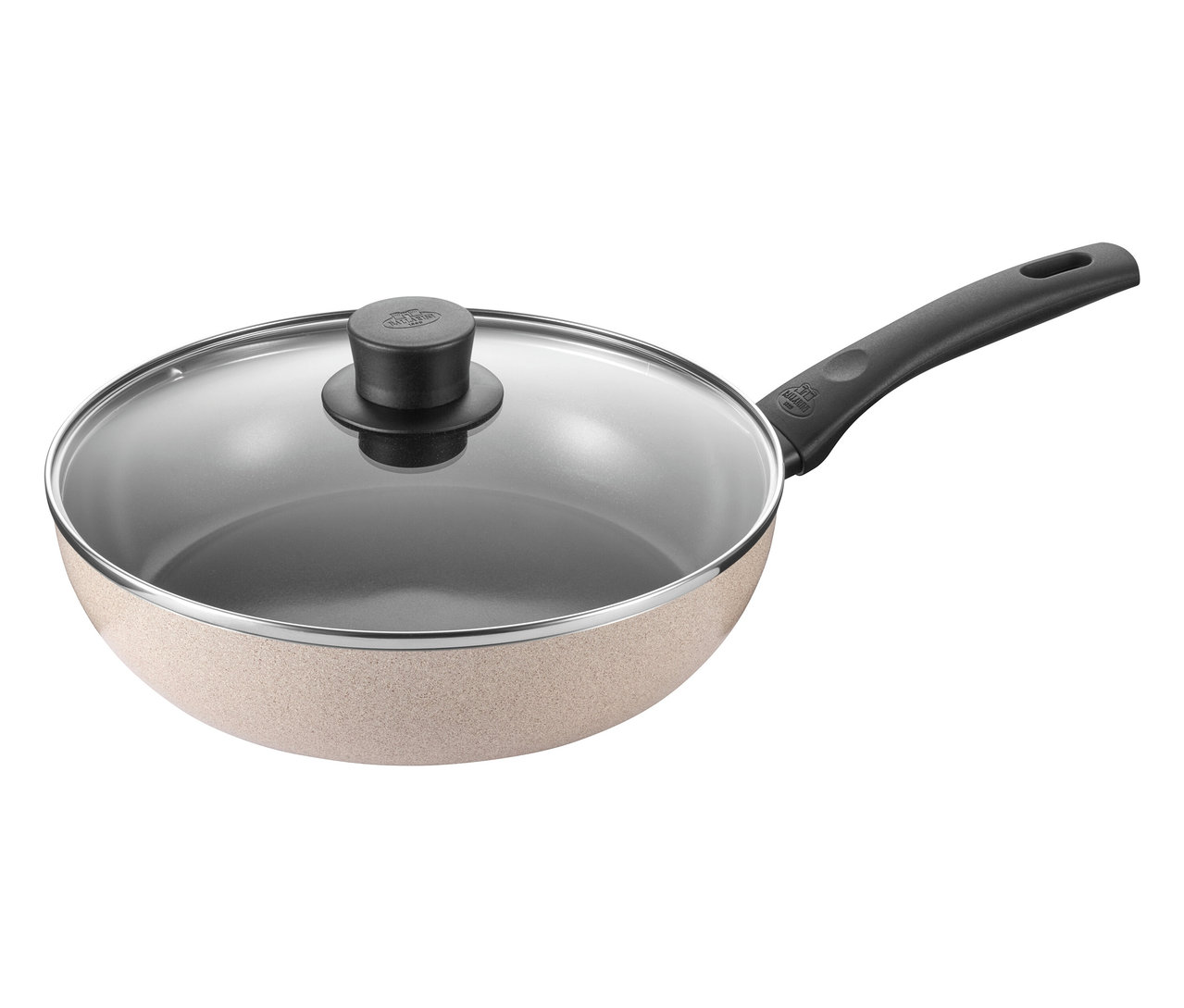 Ballarini Schmorpfanne mit Deckel, 28 cm.