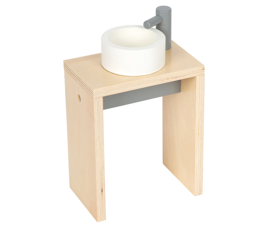 Waschbecken mit Armatur aus dem small foot Puppenhaus »Traumvilla XL«.