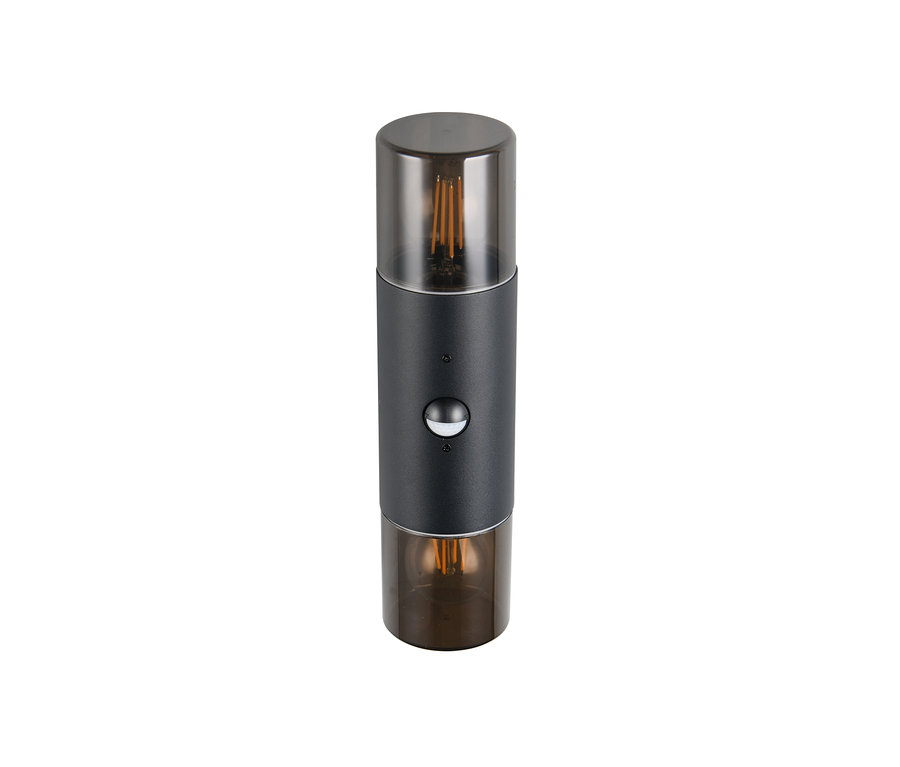 Graue Trio Outdoor-Wandleuchte »Hoosic«.
