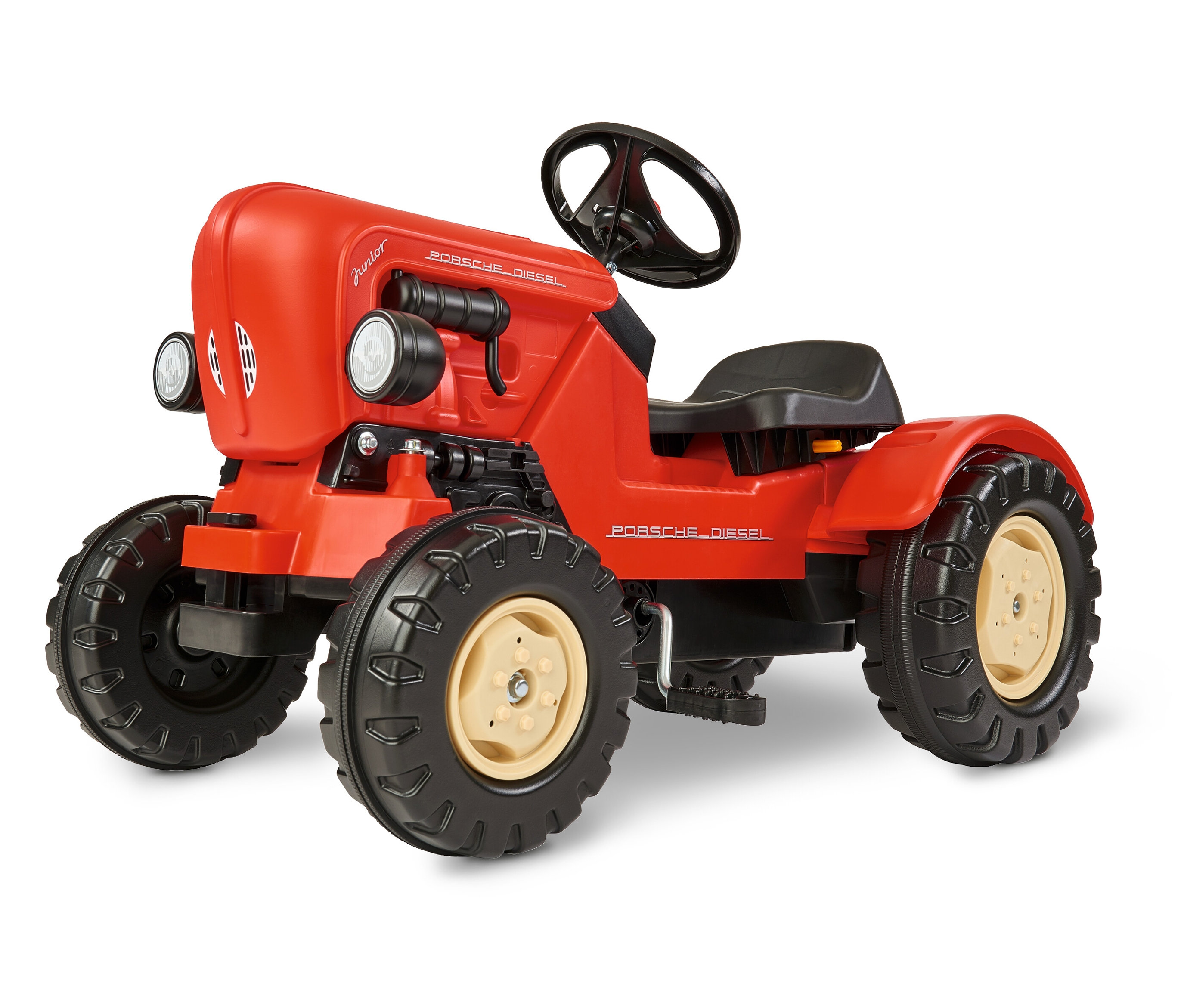 Tchibo - BIG Porsche Diesel Junior Kindertraktor - schwarz - Kunststoff