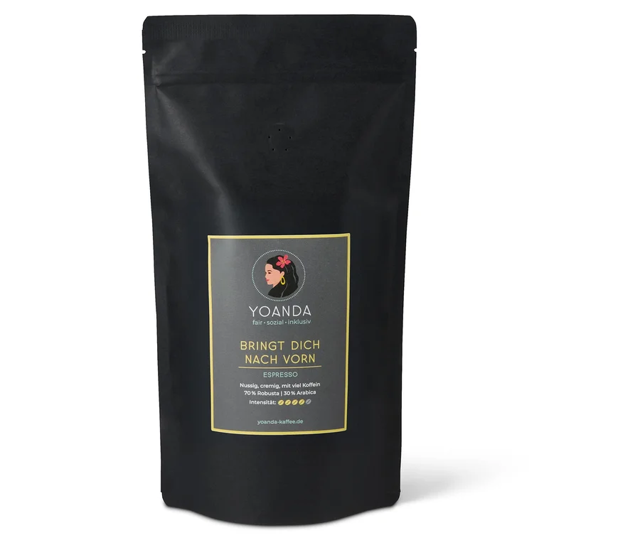 Yoanda - Bringt Dich nach vorn Espresso - 1 kg Ganze Bohne