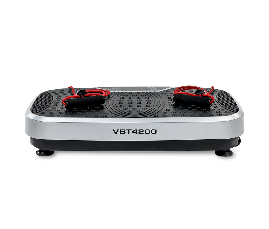 Christopeit Vibrationstrainer »Vibro VBT 4200« mit roten Bändern.