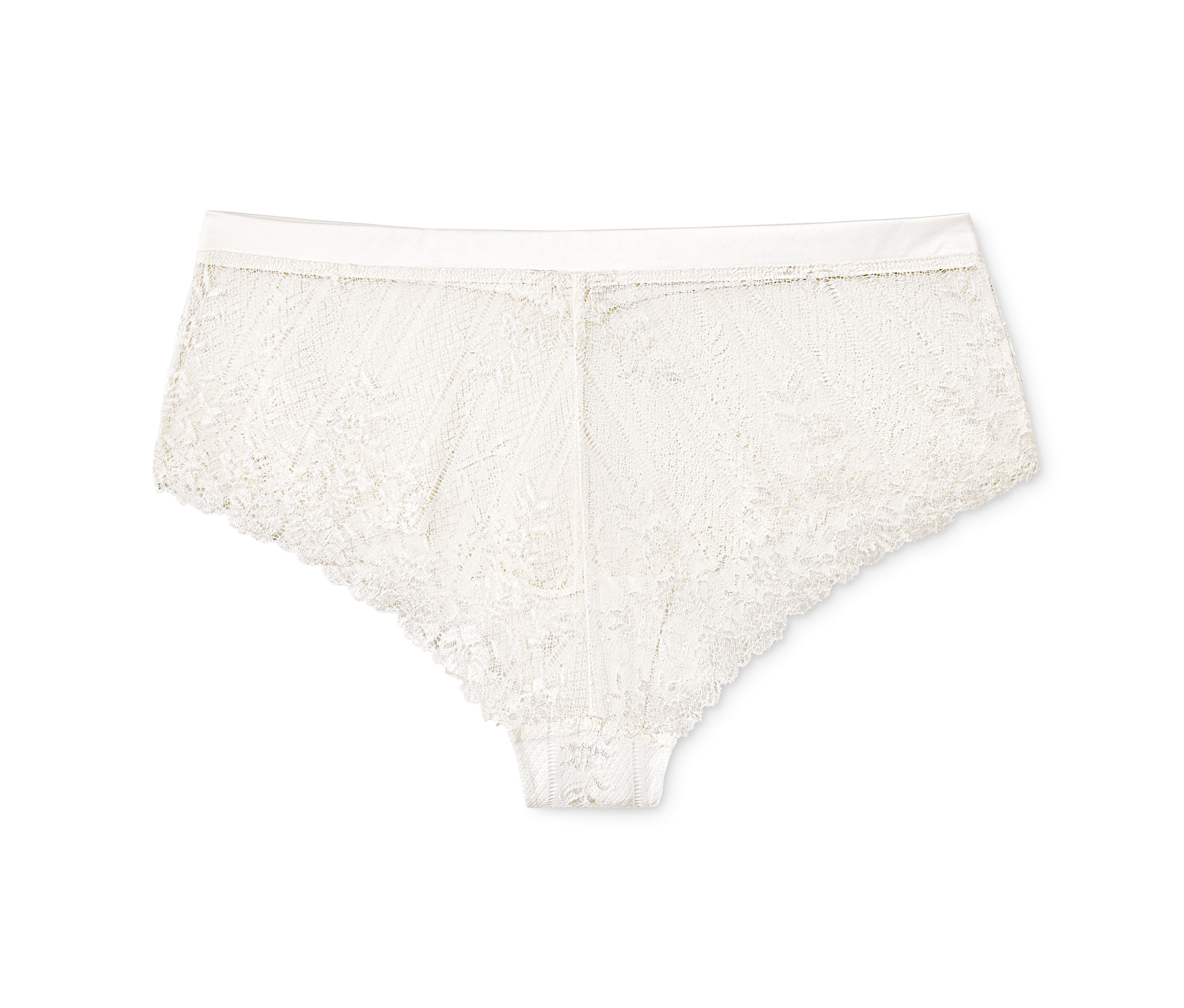 Thumbnail - Tchibo - Spitzen-Panty - Damen - Gr. L - creme
