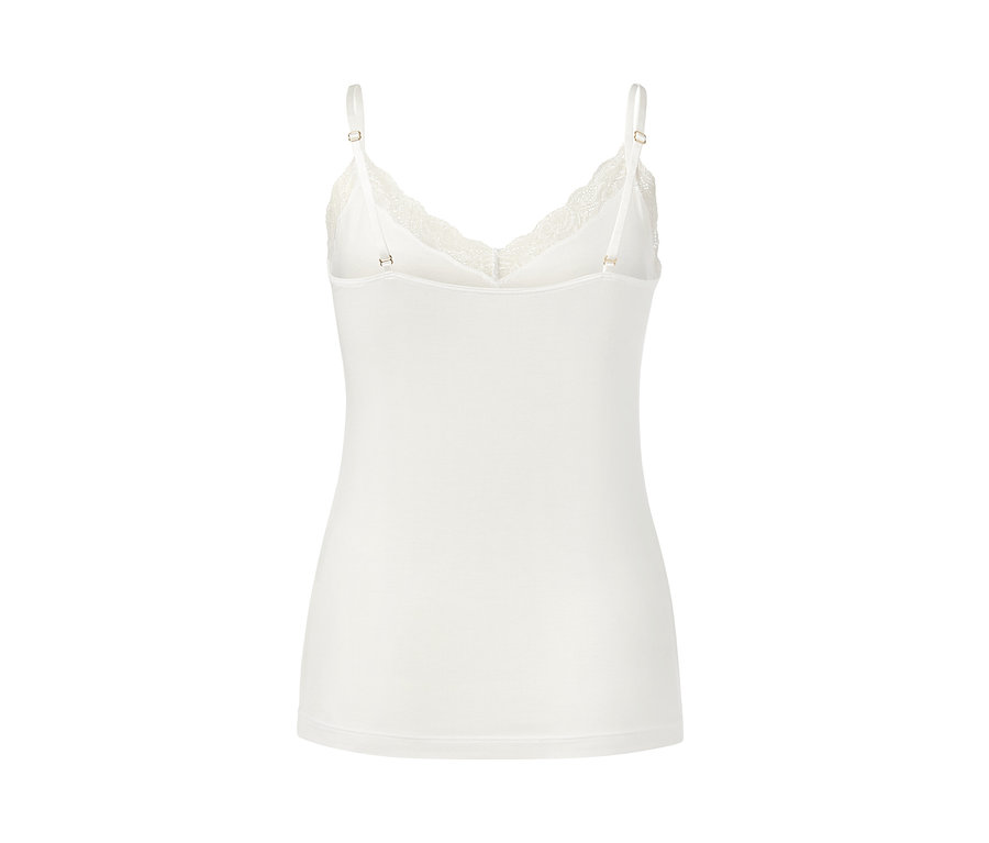 Weißes Hemdchen mit Spitze