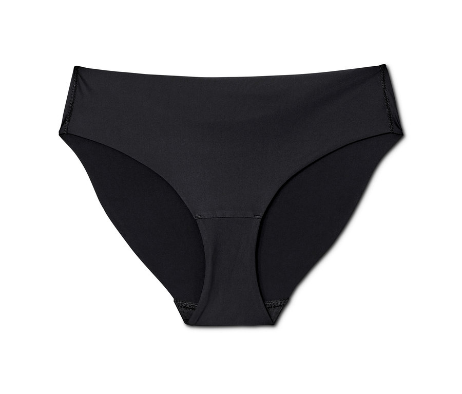 Ein einzelner schwarzer Magic-Cut-Slip aus einem 5er-Pack auf weißem Hintergrund.