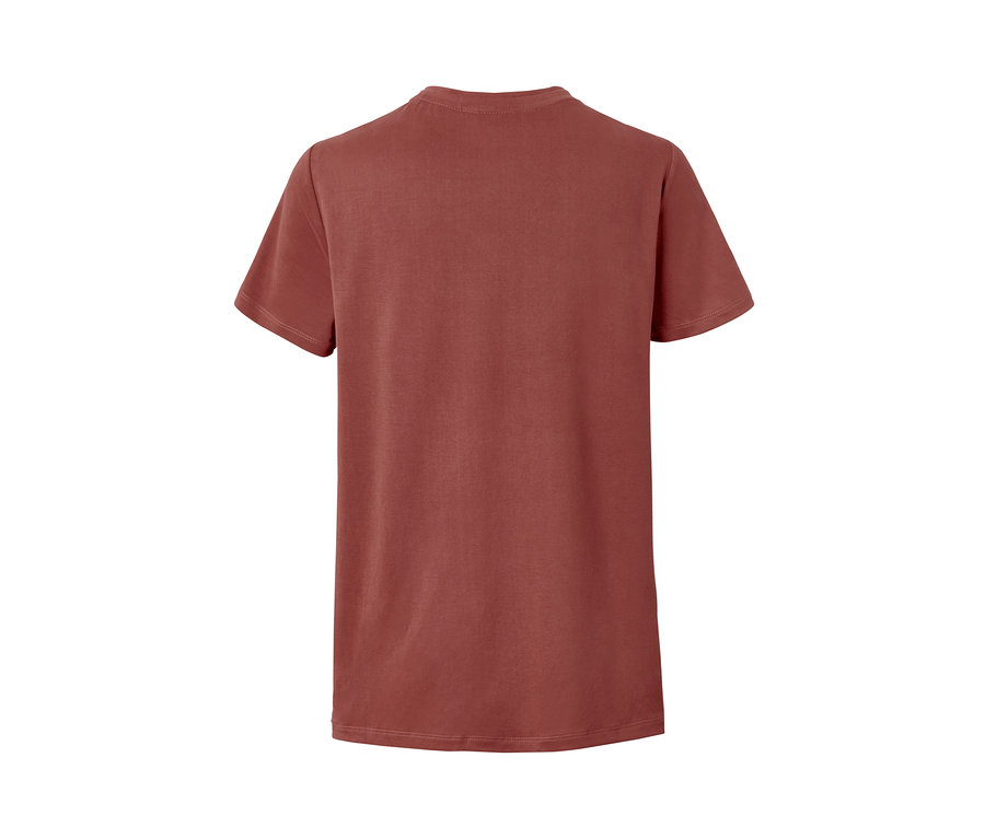 Rückansicht eines T-Shirts.