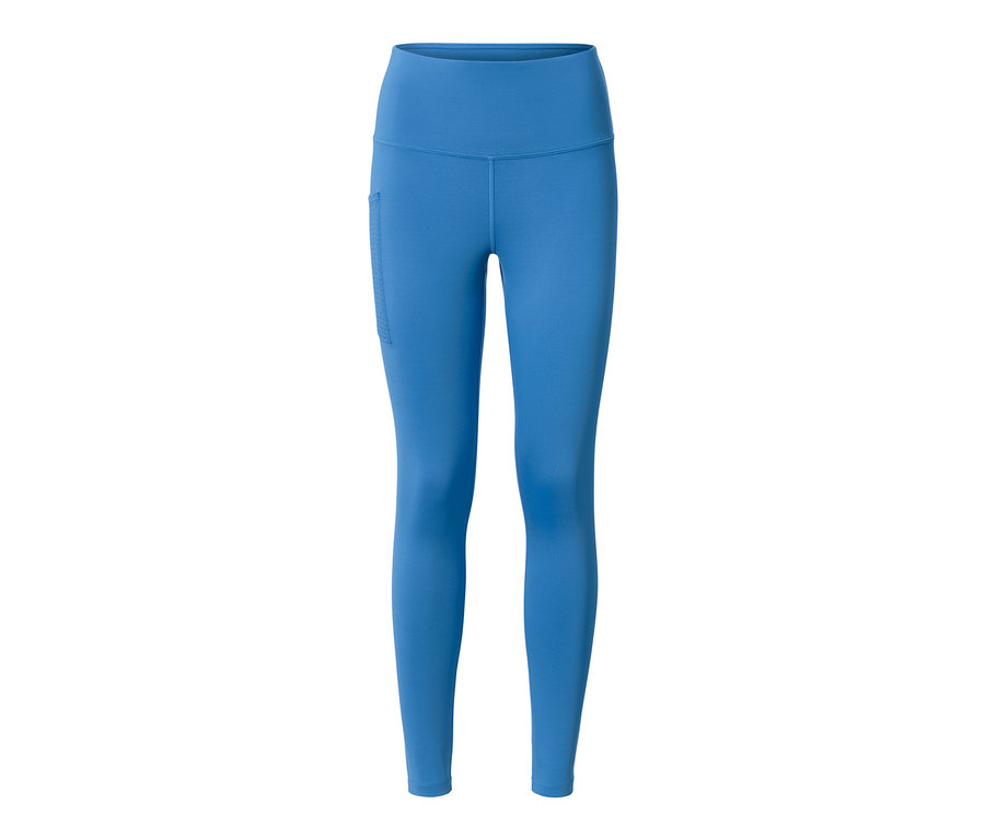 Blaue Sporttight »pockets«.
