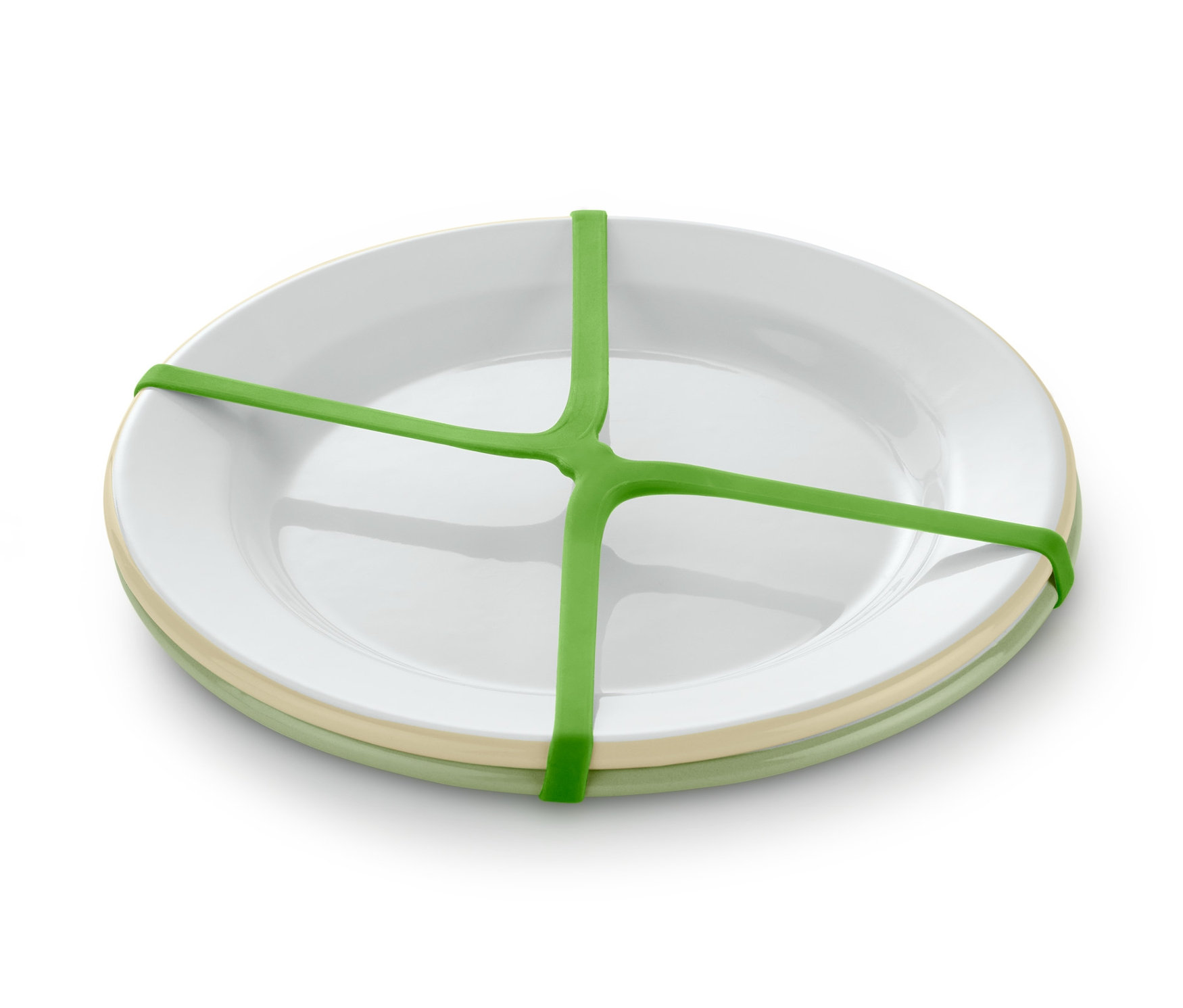 Tchibo - Picknickteller - weiß