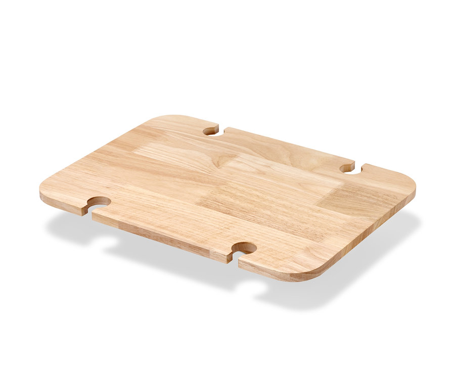 Detailansicht eines Picknick-Tisches.