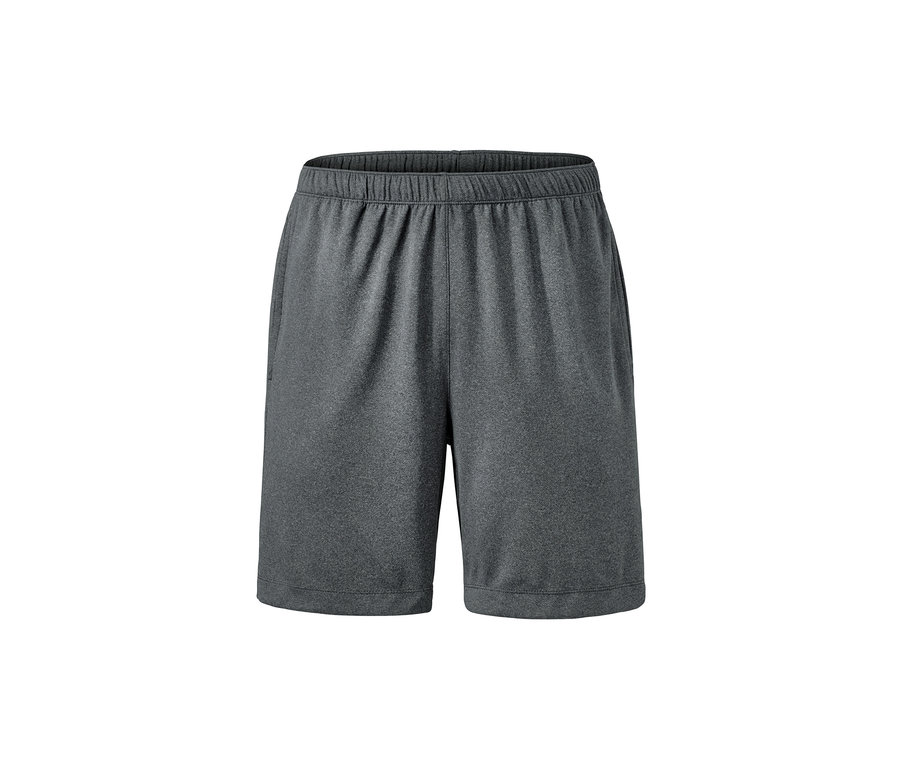 Eine graue Sporthose.