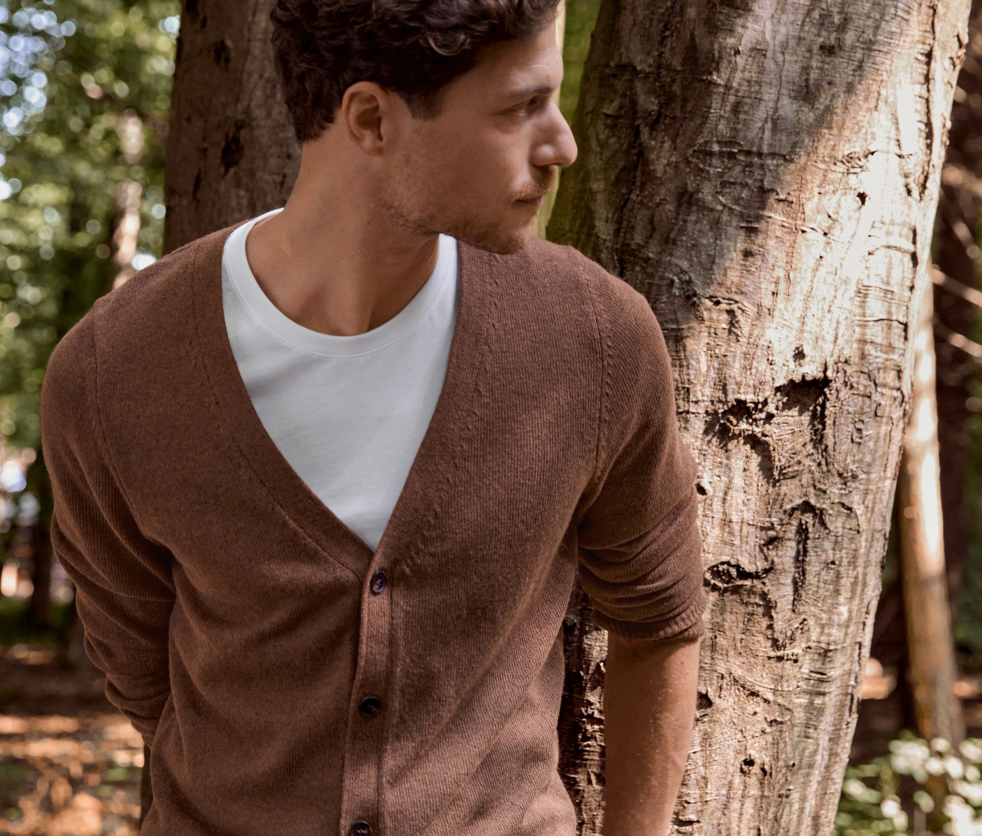Thumbnail - Tchibo - Cardigan - Herren - Gr. XL - braun