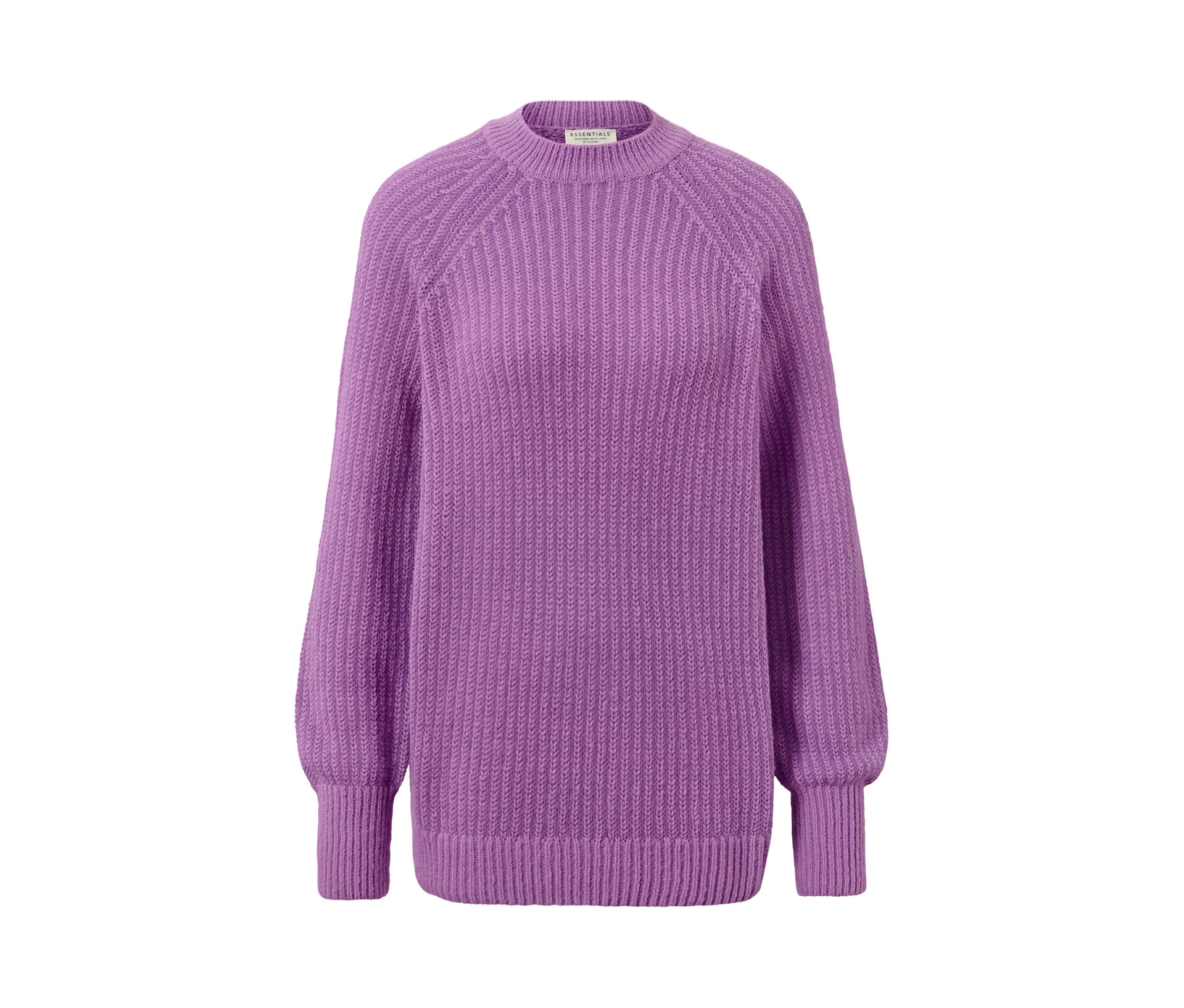 Strickpullover - Damen - Gr. L - lila - lila