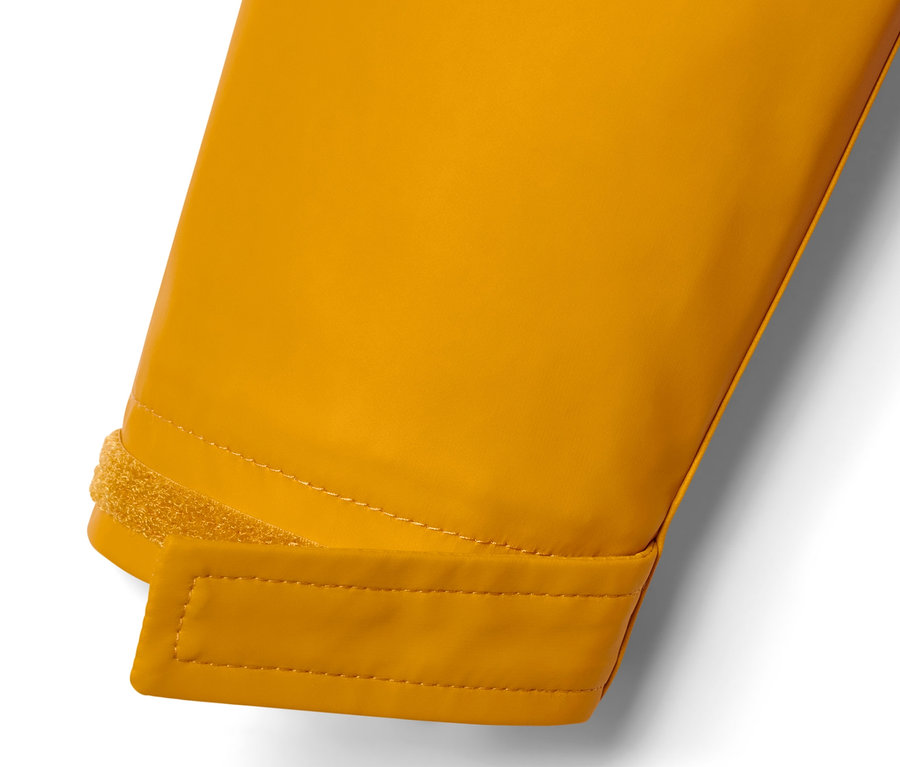 Detailansicht eines Kinder-Regenparkas »Friesennerz«.
