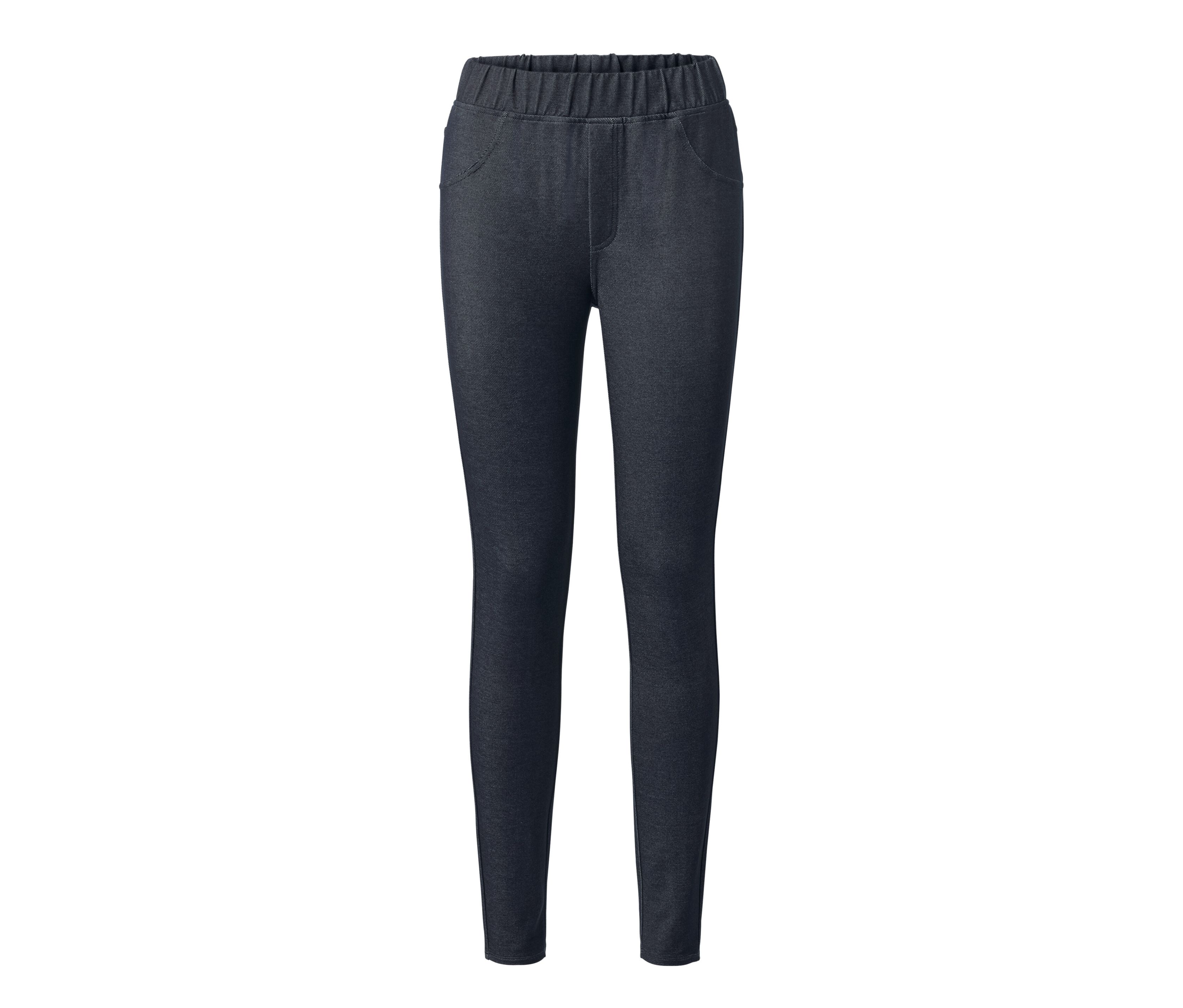 Thumbnail - Tchibo - Leggings in Jeansoptik - Damen - Gr. M - dunkelblau
