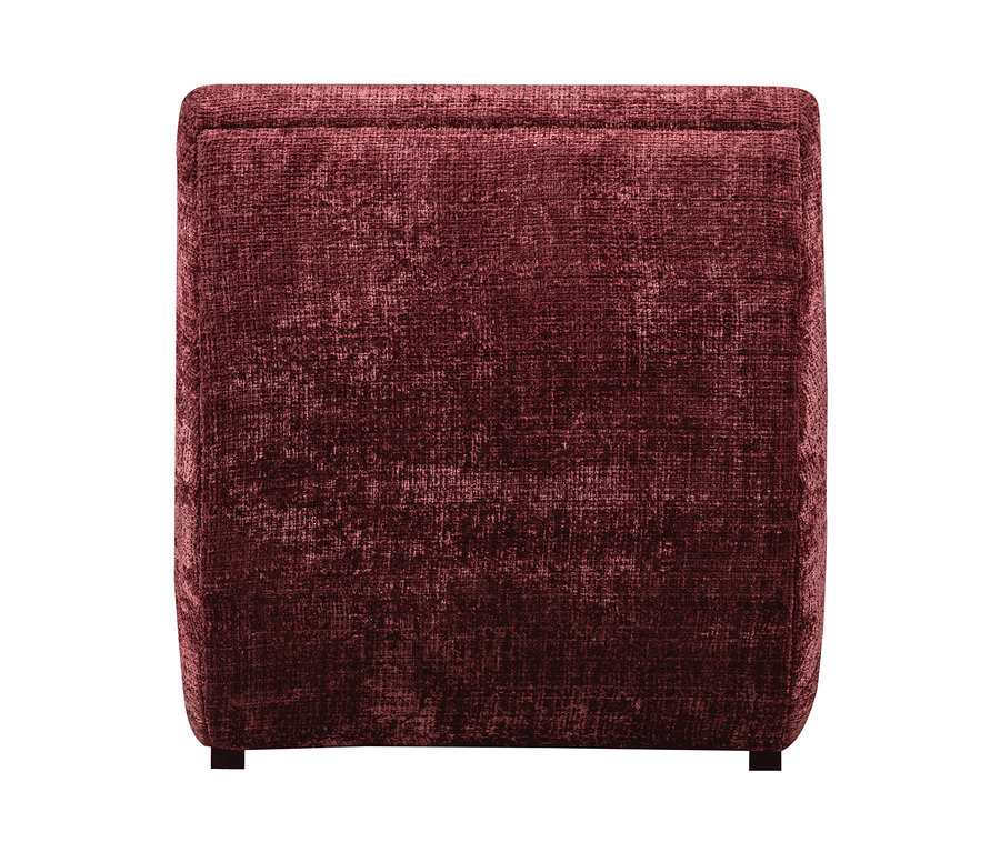 Detailansicht des BePureHome Sessels »Observe« in Aubergine.
