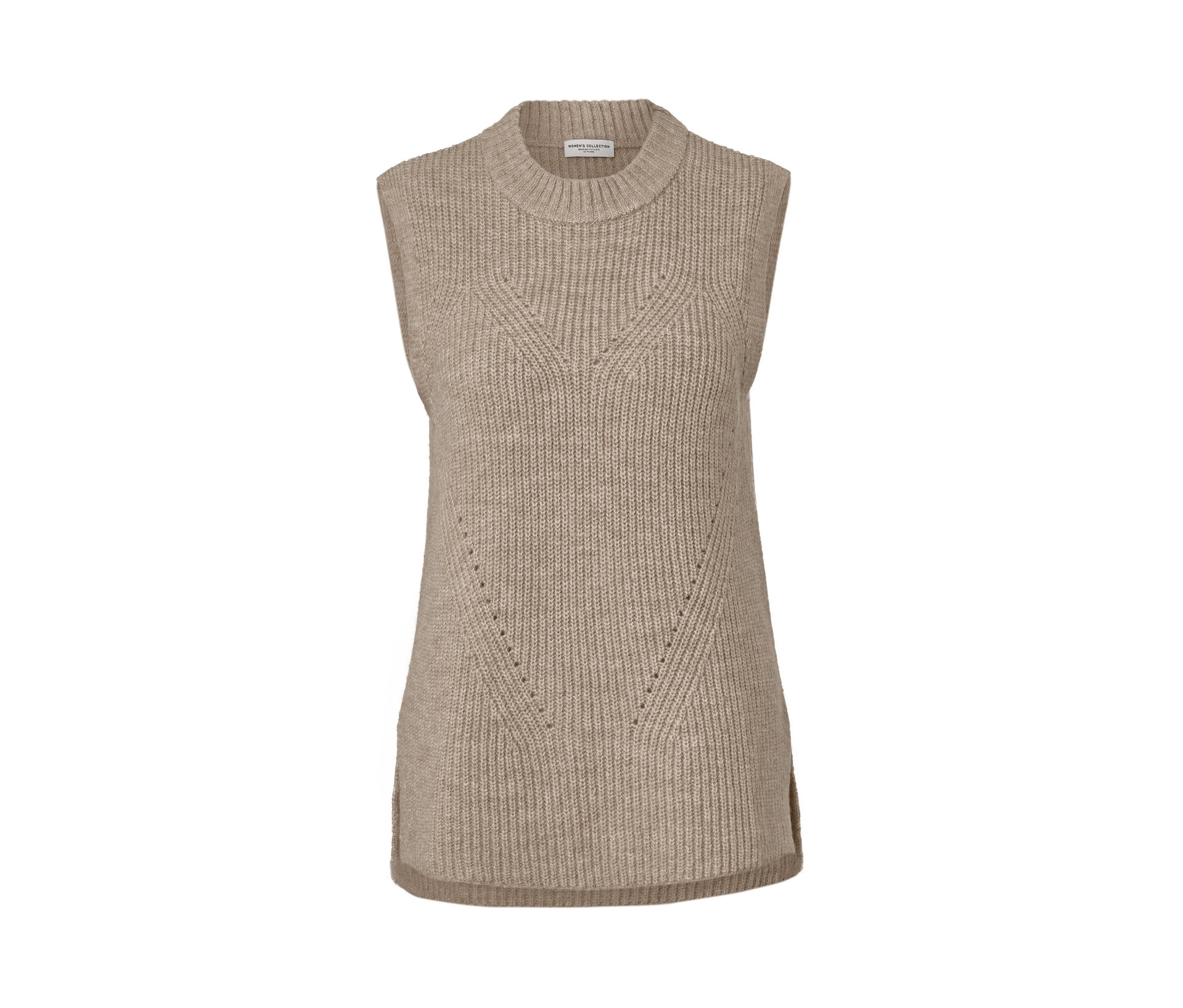 Tchibo - Strick-Pullunder - Damen - Gr. M - beige