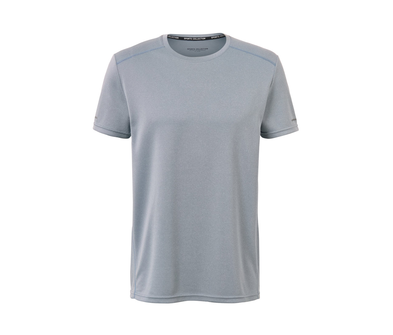 Grau meliertes Funktionsshirt.