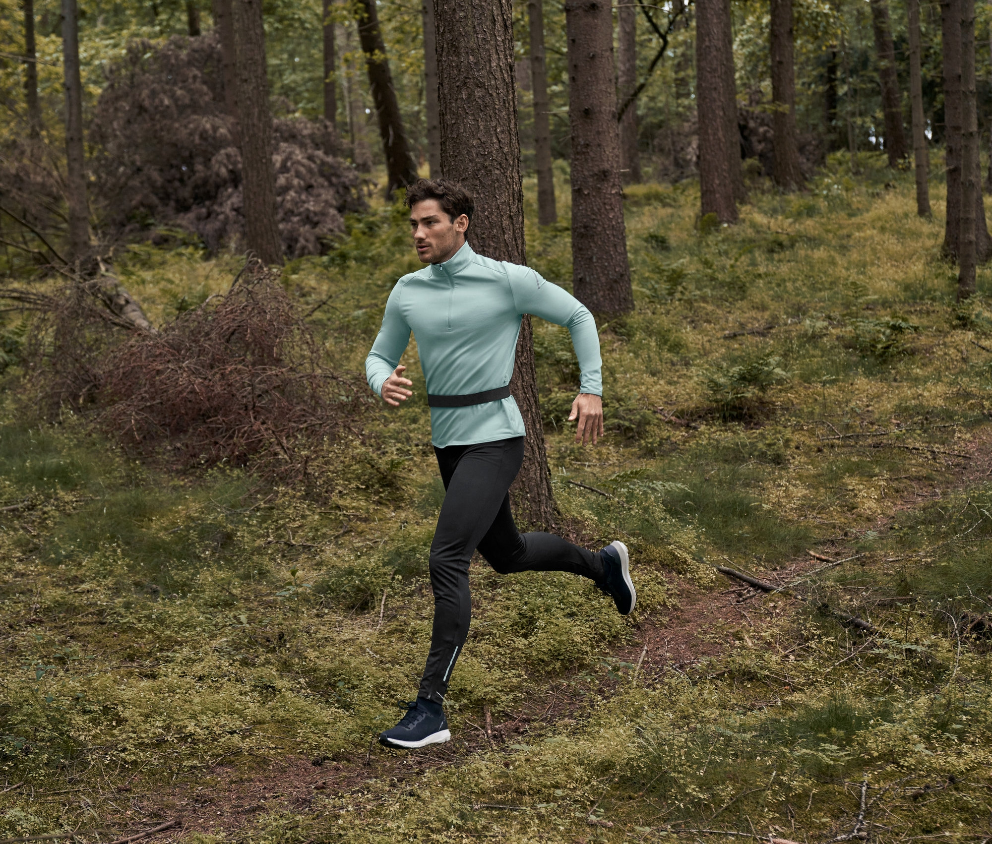 Thumbnail - Tchibo - Windprotection-Lauftight - Herren - Gr. S - schwarz
