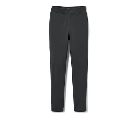 Schwarze Kinder-Sporttight auf weißem Hintergrund.