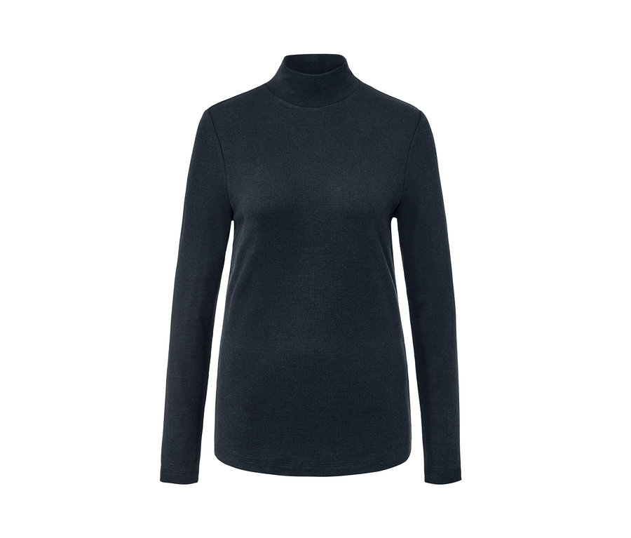 Graues Langarmshirt.