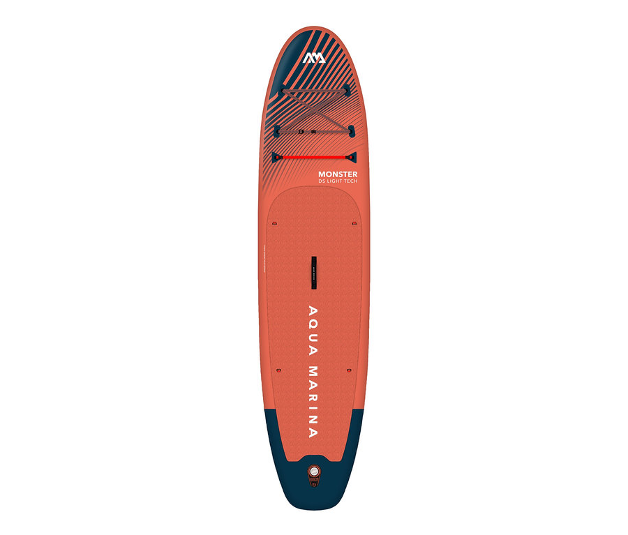 Orangefarbenes Aqua Marina SUP Board »Monster« 12'0"