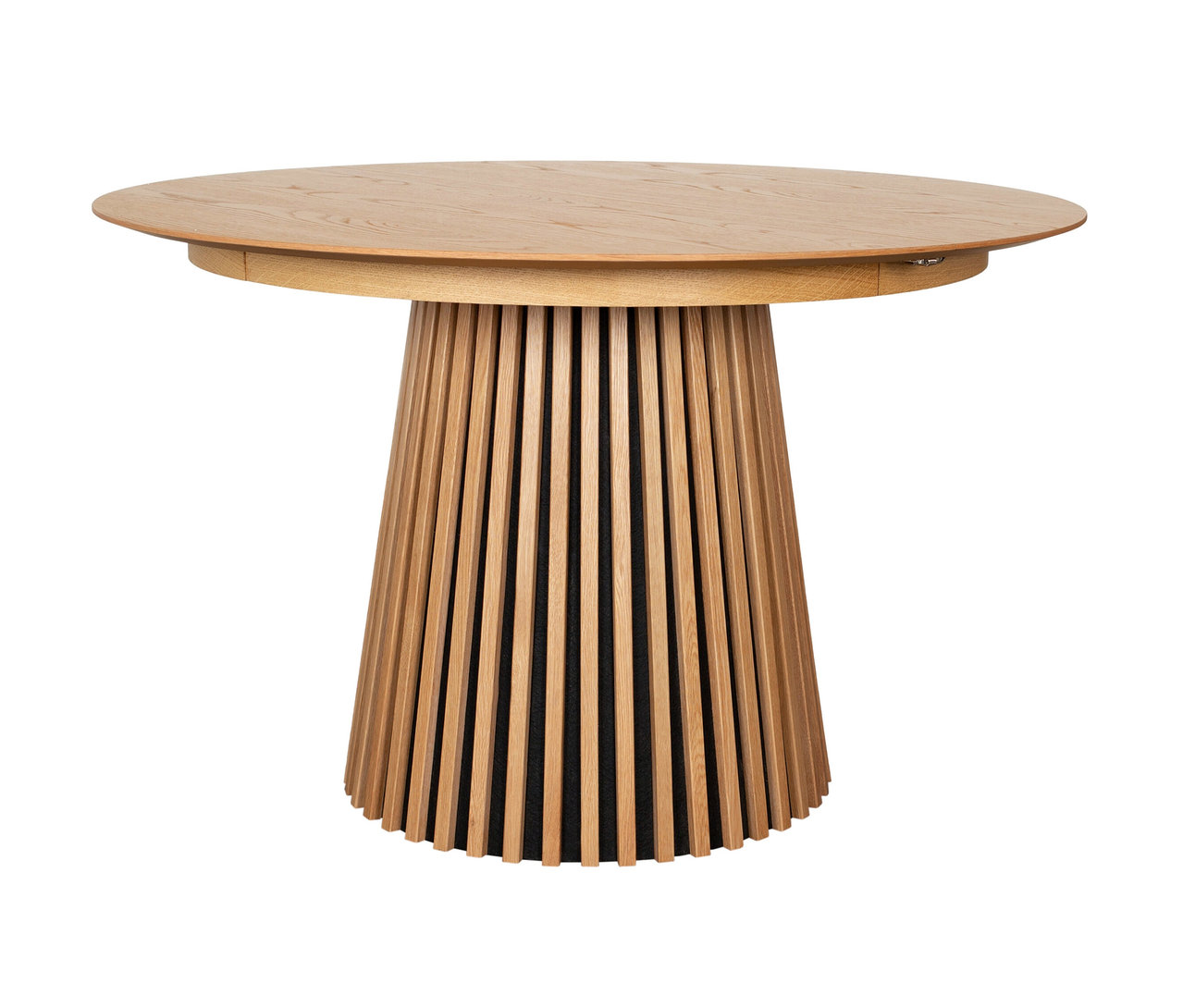 deVries Esstisch »Oria«, Natur Oak, oval, 120/210 x 120 cm.