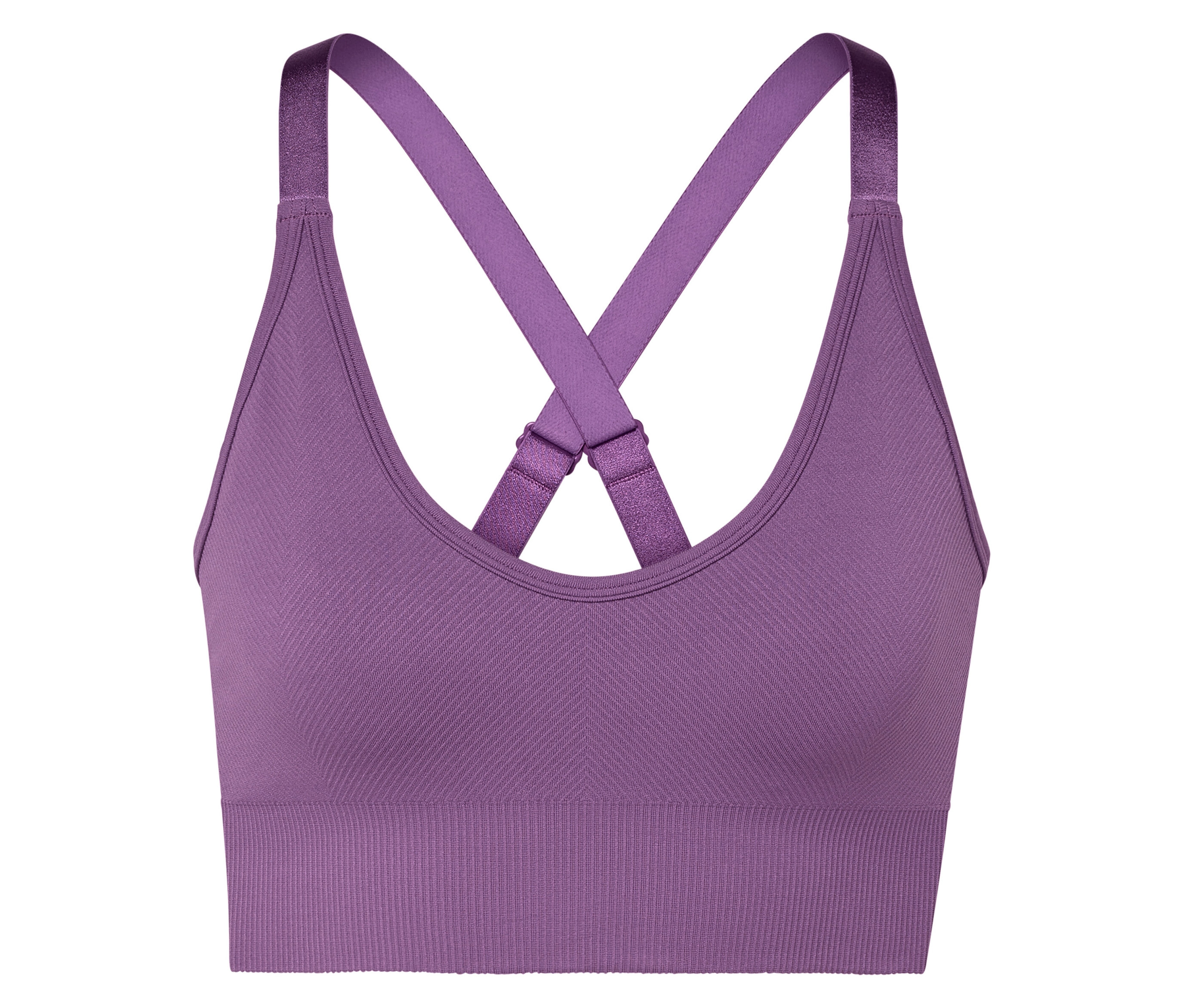 Seamless-Sport-BH - Damen - Gr. S - lila - lila