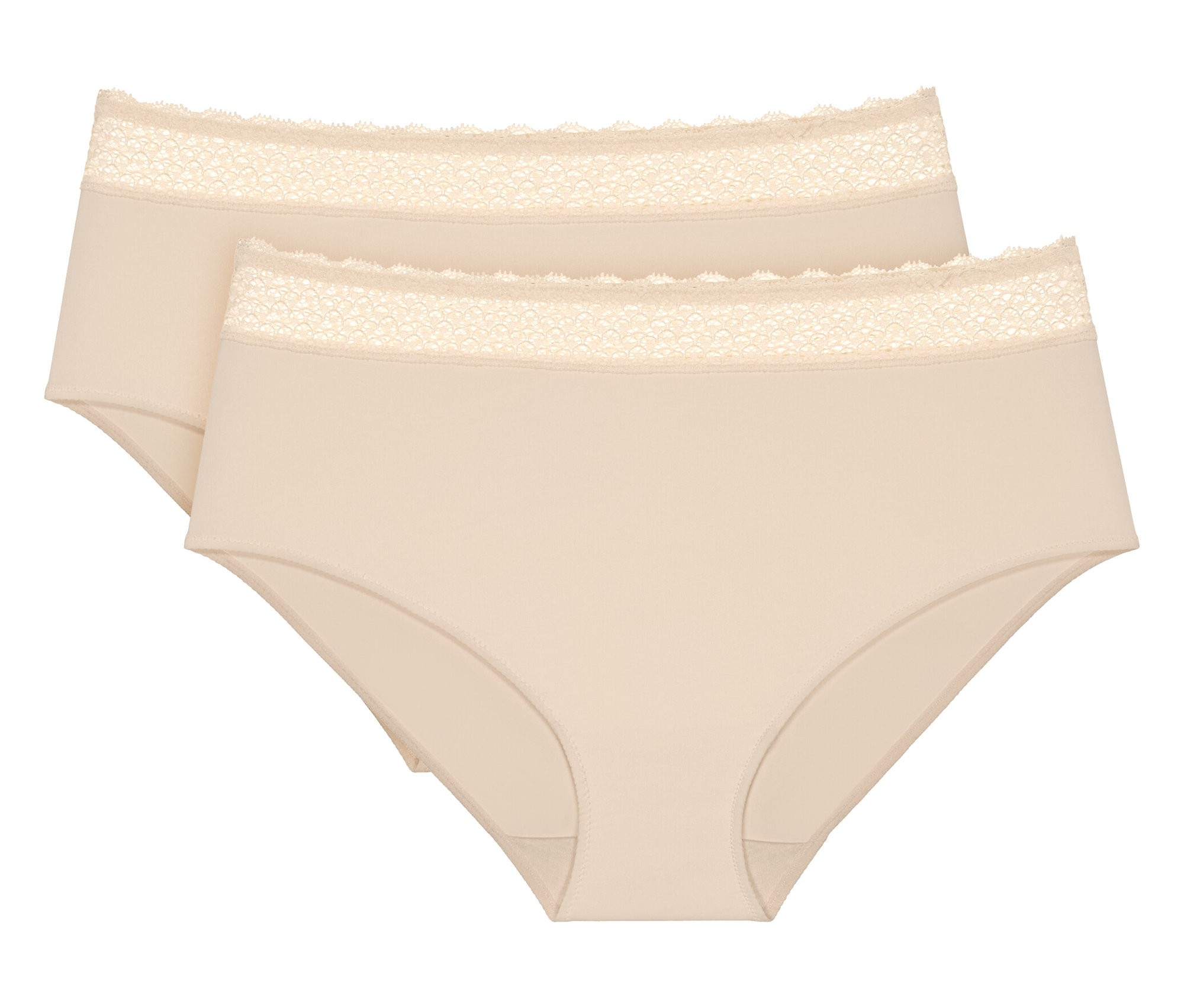 Feel of Modal Midi 2P - Damen - Gr. S - beige - beige