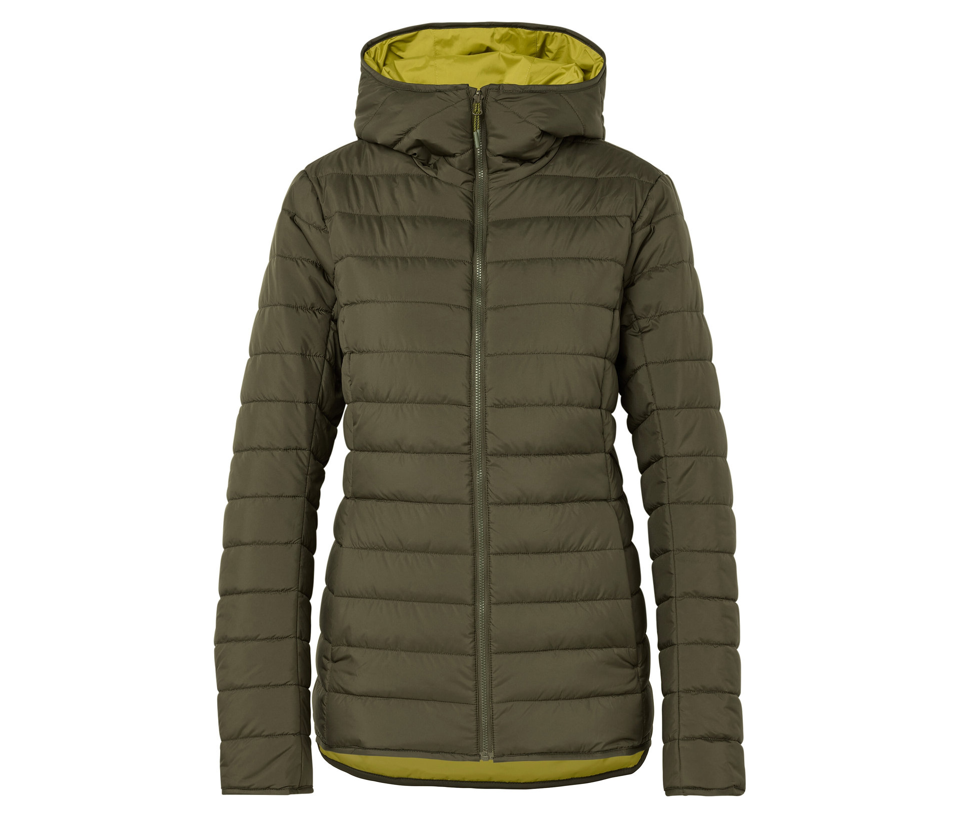 Wende-Steppjacke - Damen - Gr. XL - khaki - khaki