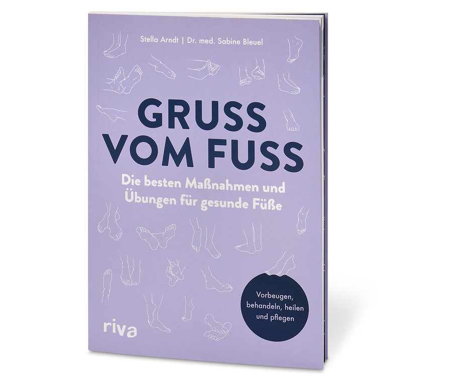 Das Cover des Buches Gruss vom Fuss (Grüße vom Fuß).