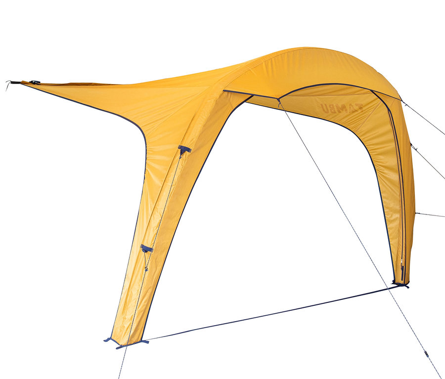 Gelbes Tambu Bus-Sonnensegel GATI