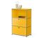 Kommode Metall »CN3« mit 2 Klappenfächern, gelb - /img/gQAXkhBq/64/image.jpeg