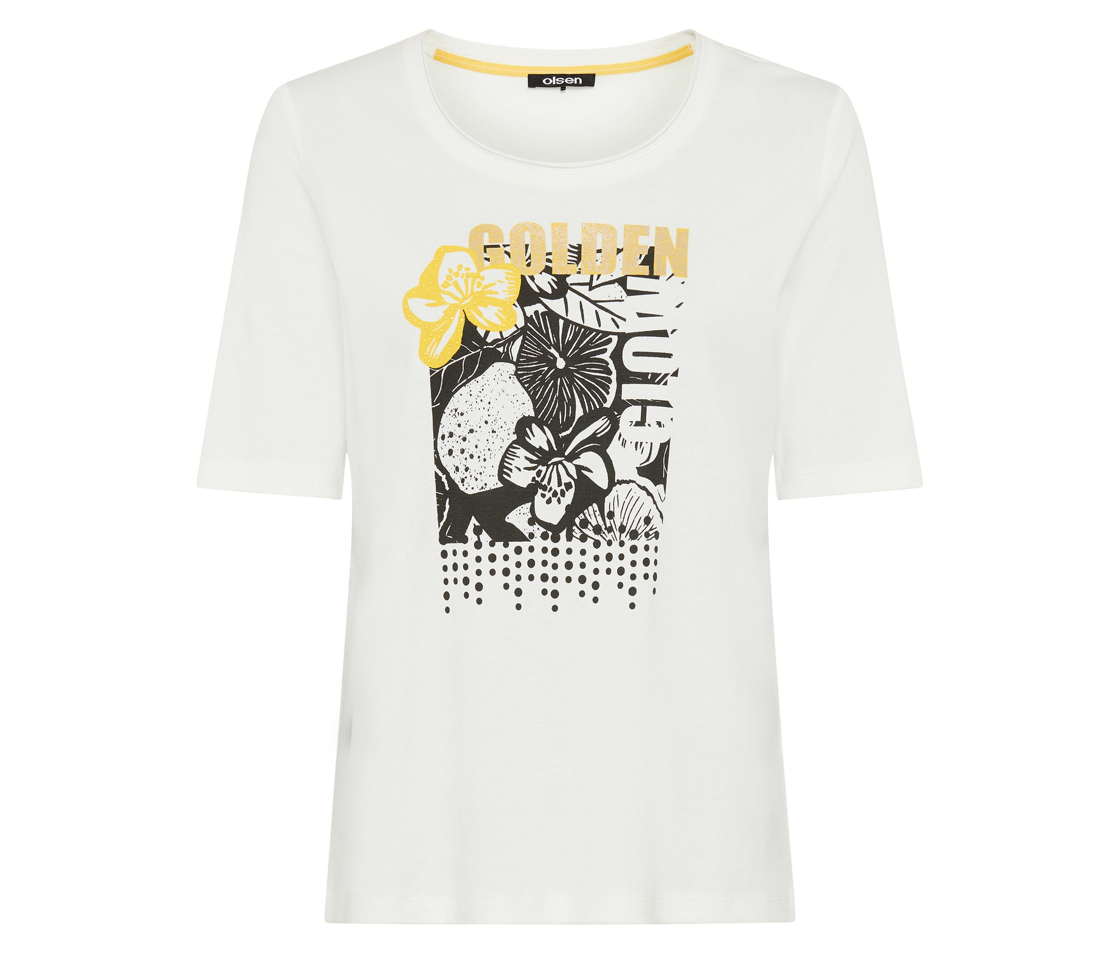 Olsen 1/2-Shirt - Damen - Gr. 48 - offwhite - offwhite