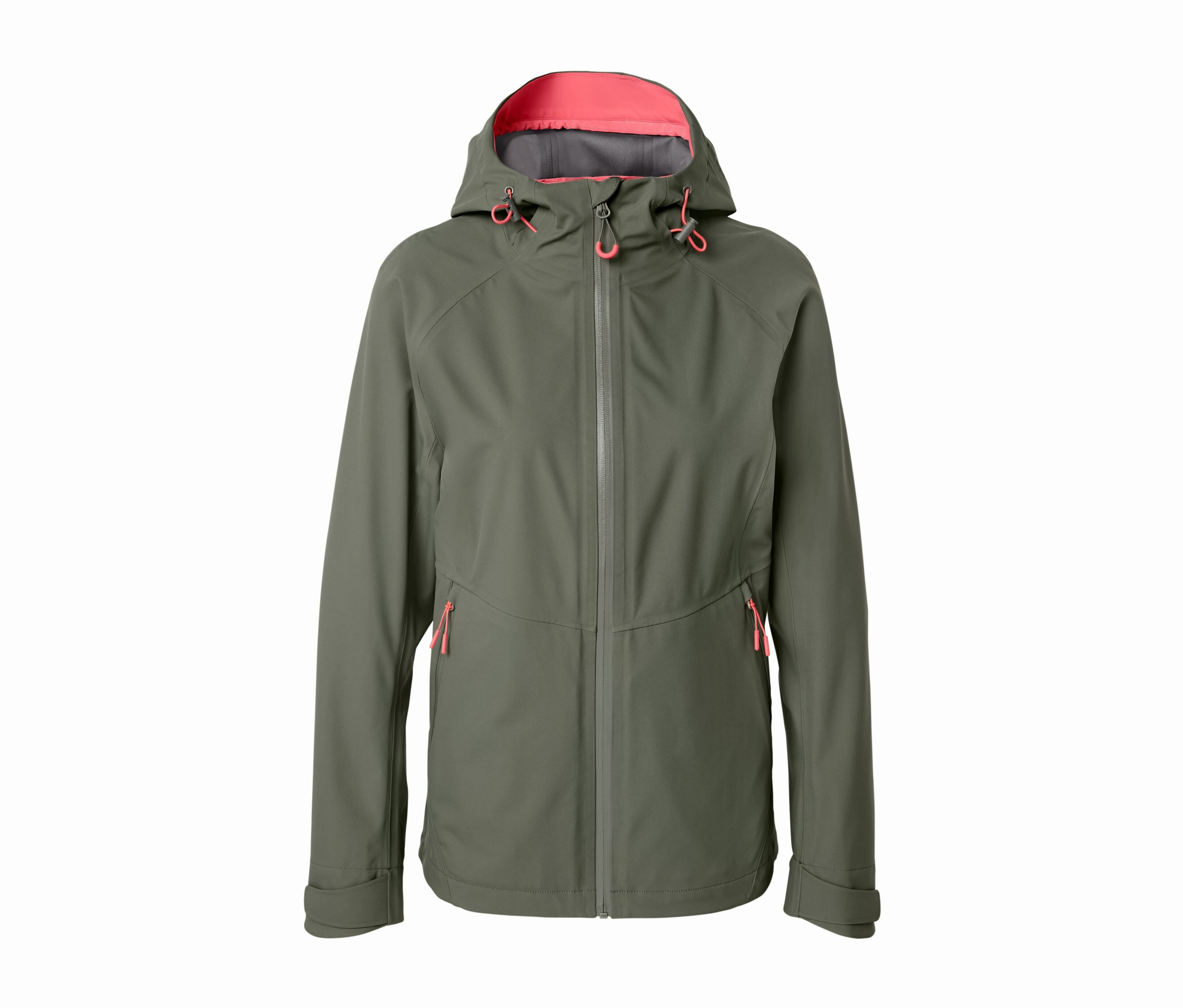 Tchibo - 3-Lagen-Outdoorjacke - Damen - Gr. 34 - khaki