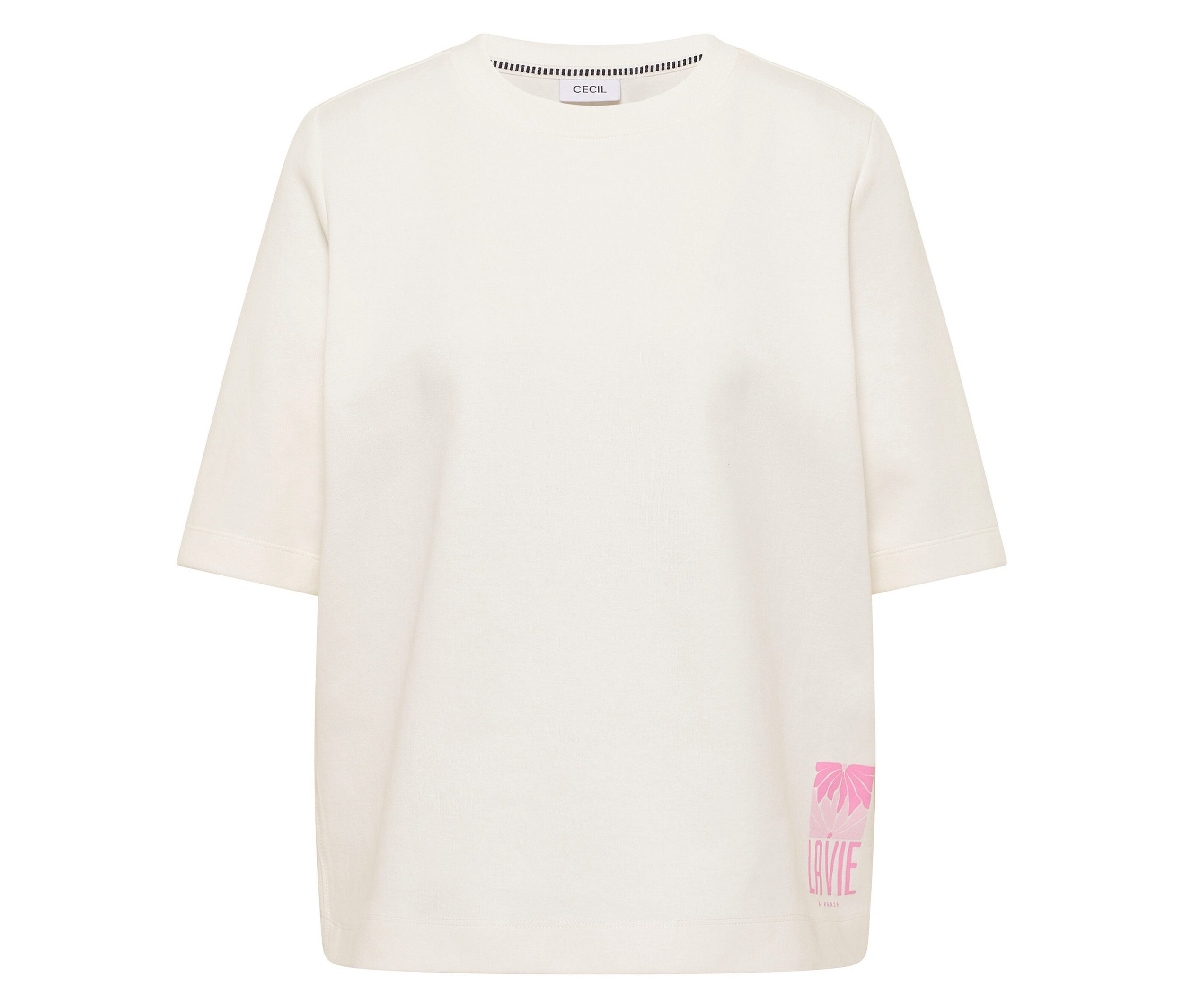 Cecil Sweatshirt - Damen - Gr. XXL - weiß - weiß