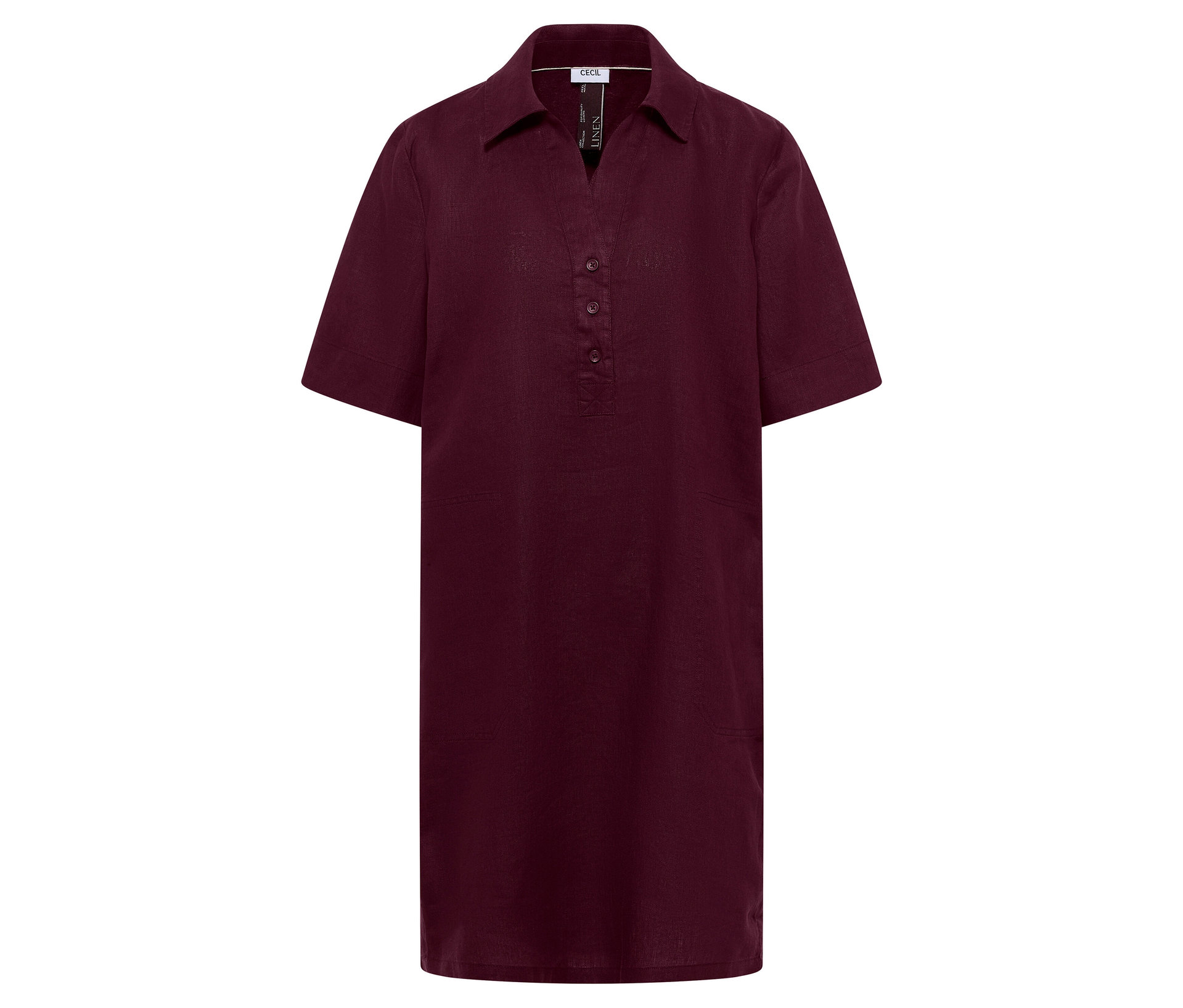 Cecil Blusenkleid - Damen - Gr. M - rot - rot