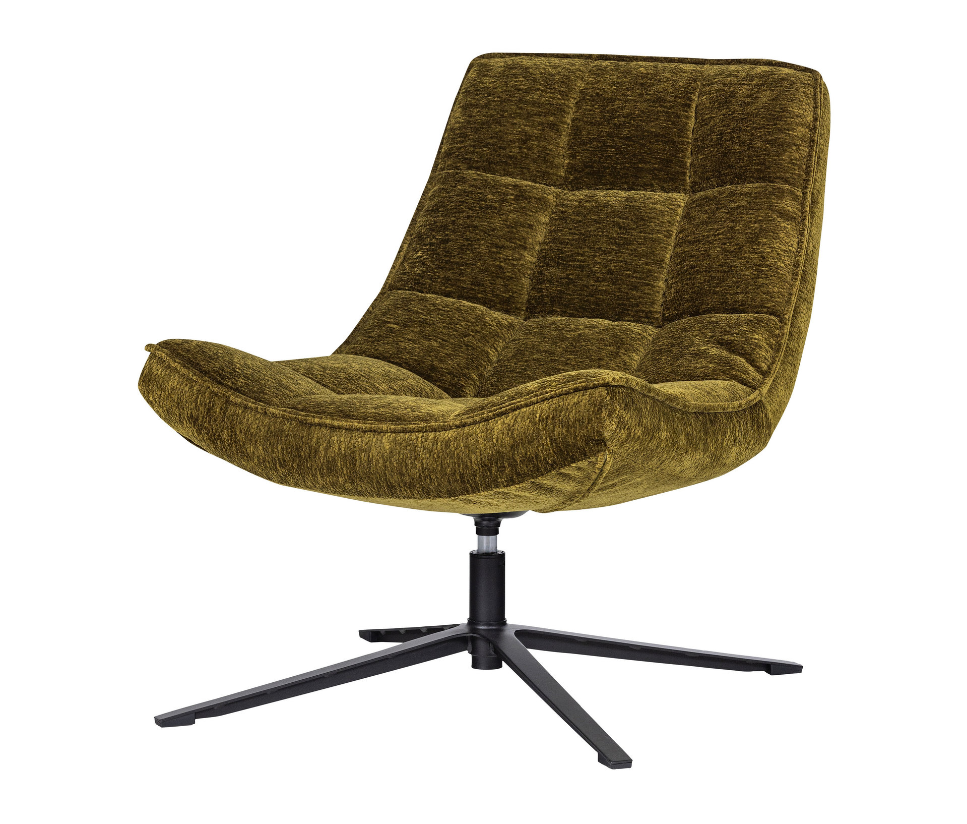 Tchibo - Woood Drehsessel »Maudi« - 74x86x84cm - Grün -