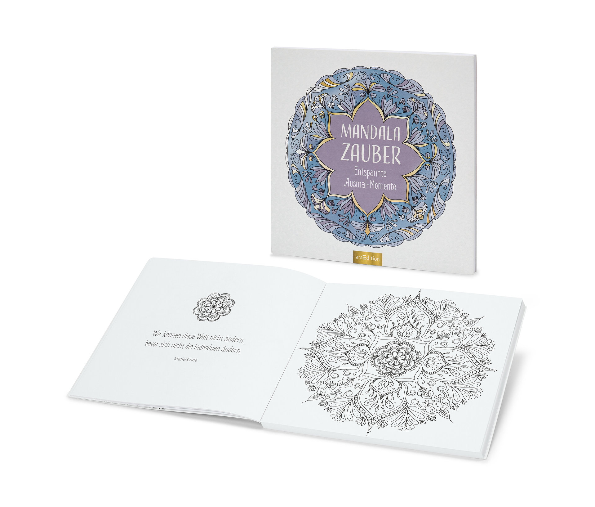 Tchibo - Buch »Mandala Zauber – entspannte Ausmalmomente«