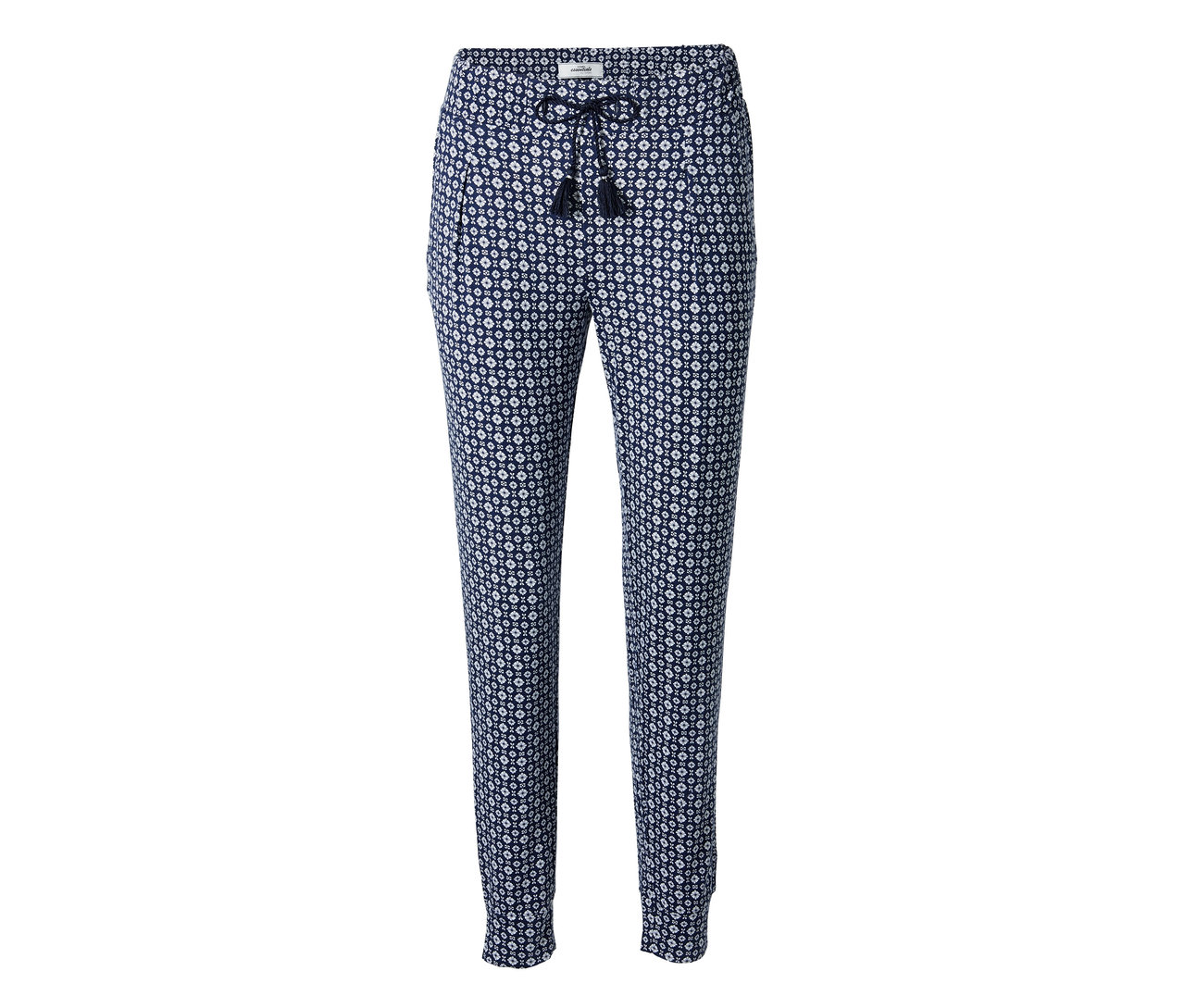 Eine Jerseyhose mit Alloverprint.