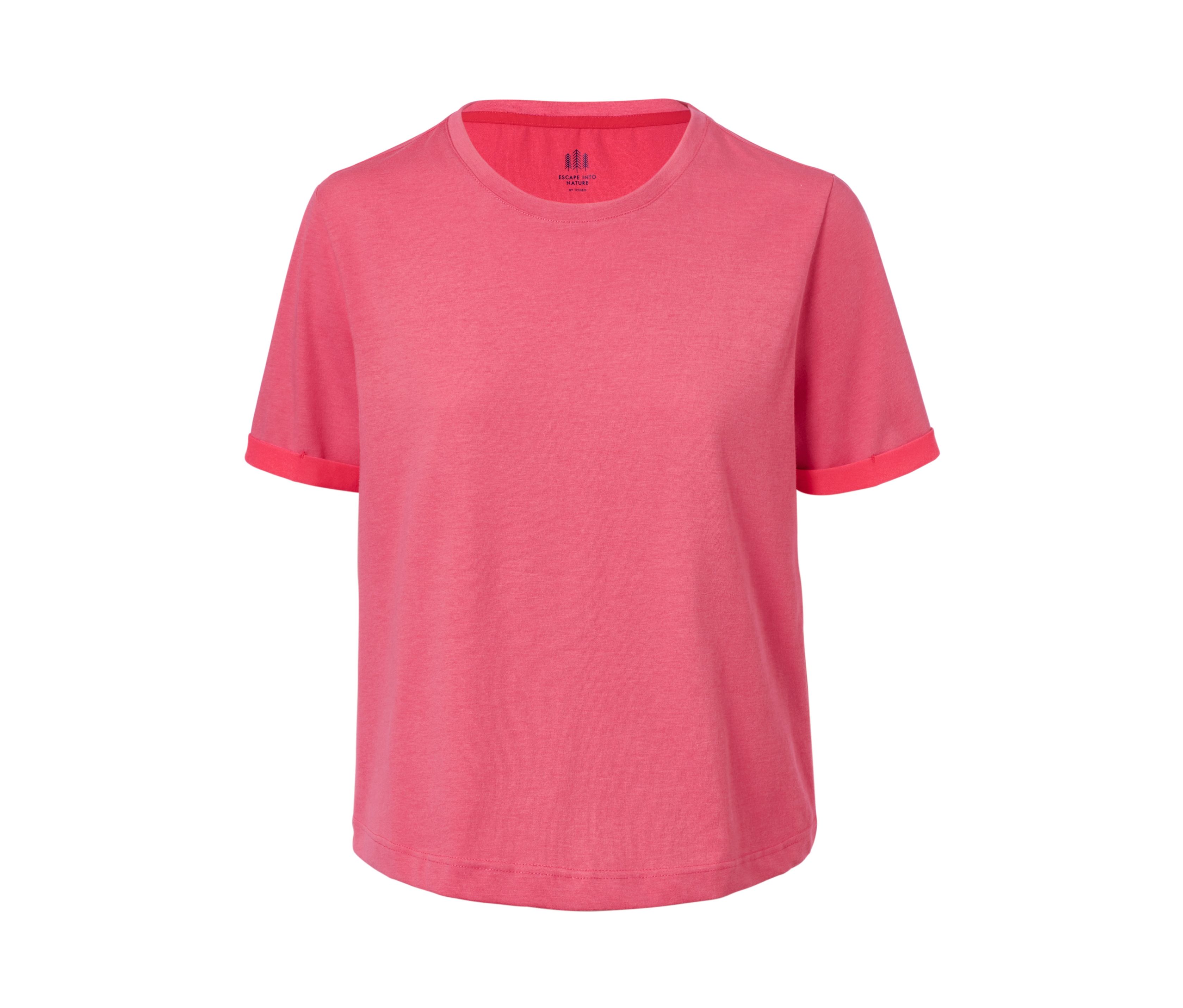 Tchibo - Cropped Funktionsshirt - Damen - Gr. L - pink