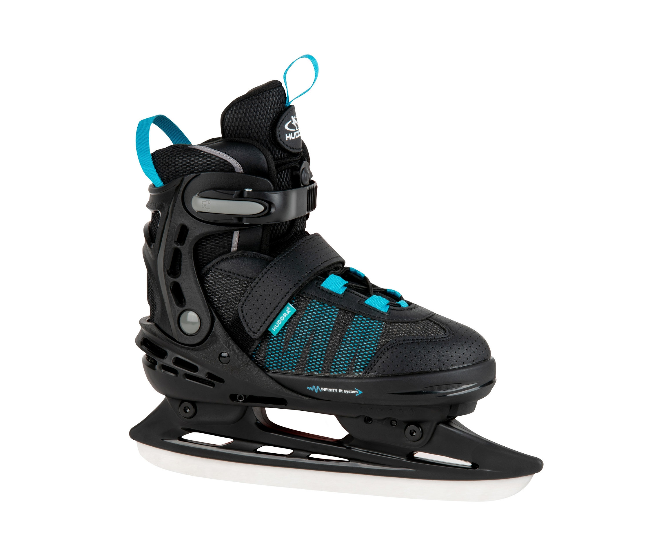 Schwarzer HUDORA Allround Schlittschuh »Comfort«.