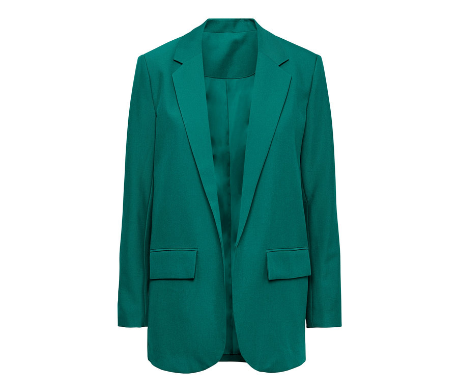 Grüner Longblazer.