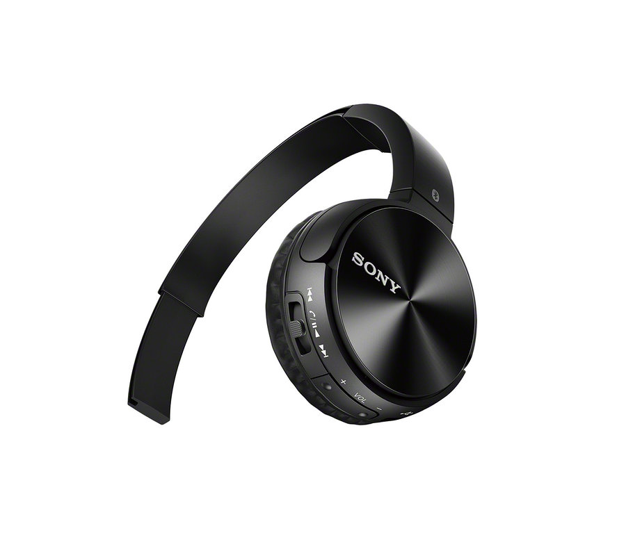 Schwarzer, kabelloser Sony Bluetooth®-Kopfhörer »MDR-ZX330BT«.