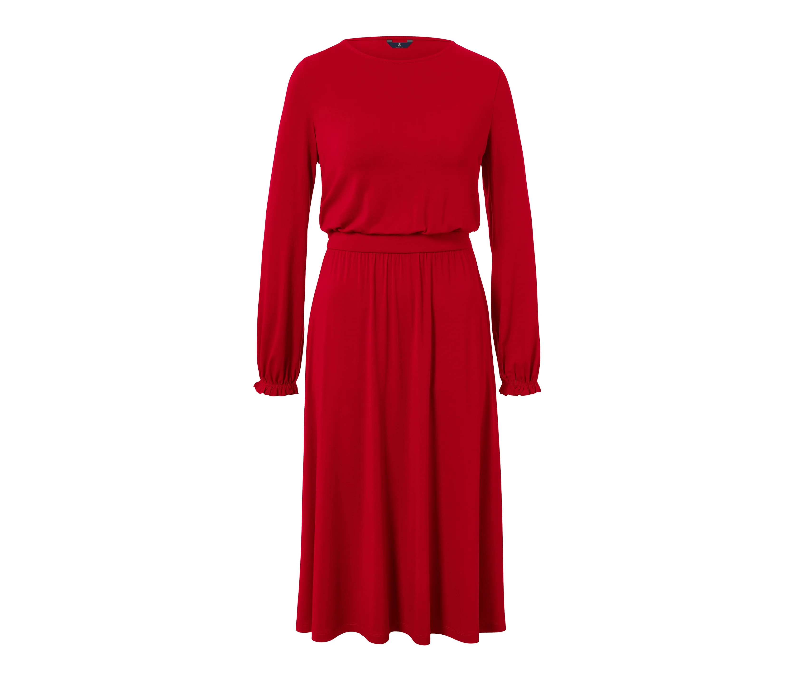 lange günstig Kaufen-Tchibo - Jerseykleid in Midi-Länge - Damen - Gr. L - rot. Tchibo - Jerseykleid in Midi-Länge - Damen - Gr. L - rot <![CDATA[Jerseykleid in Midi-Länge Farbe: Rot Material: 95% Viskose (LENZING™ ECOVERO™), 5% Elasthan (LYCRA®) Maße: Gesamtlänge ca